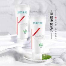 Softening Foam Enriched Cbd Facial Cleanser Private Label Cbd Face Wash